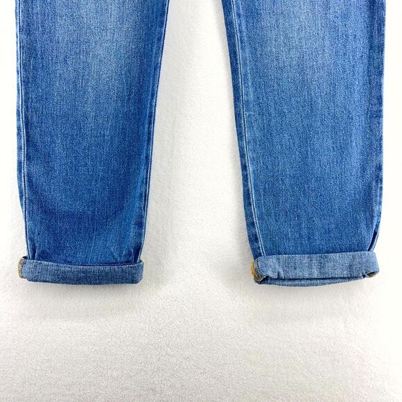 ROXY Beach Jeans Elastic Waist Blue Color Ladies Size S - Picture 6 of 11